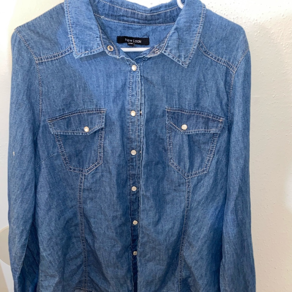 Denim Buttom down